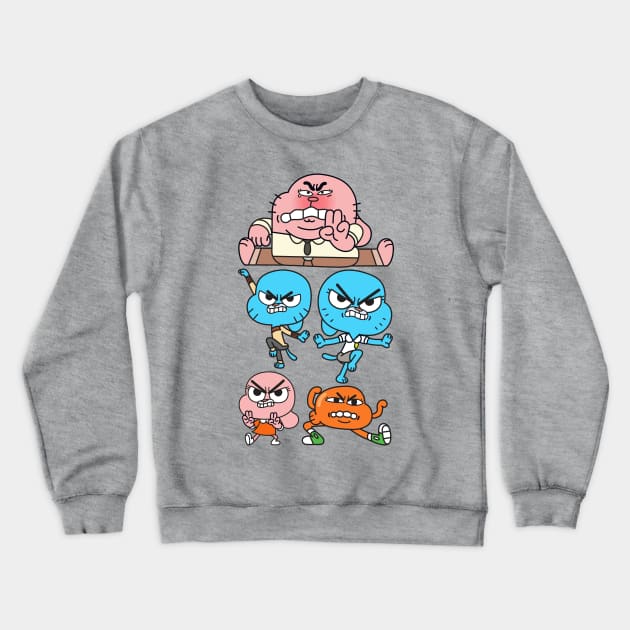 Watterson family Crewneck Sweatshirt by Plushism